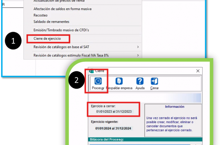 La Fecha del Documento No Pertenece a Ningún Ejercicio de la Empresa en CONTPAQi® Comercial Premium