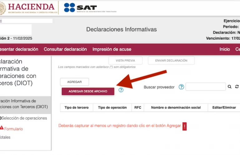 DIOT 2025 CONTPAQi®: Cumple con la Nueva Normativa del SAT